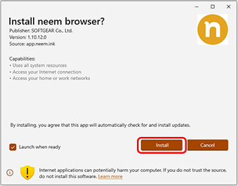 neem installer