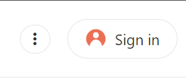 neem Sign in button