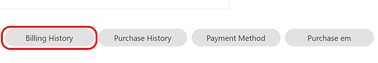Area Management button on the "My Page" page