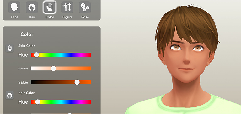 Avatar skin tone recipe 3