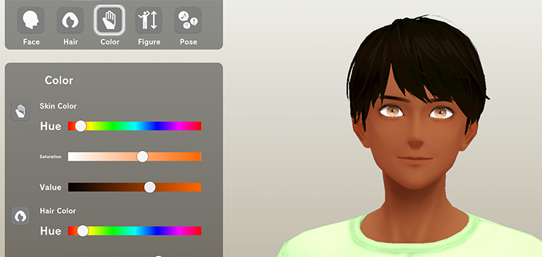 Avatar skin tone recipe 4