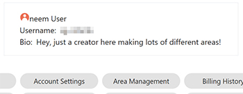 Account Settings button