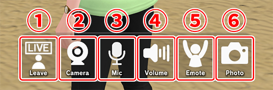 neem Browser bottom buttons