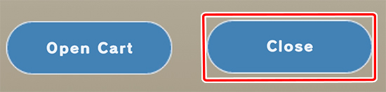 Avatar Editor - Close button