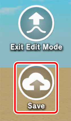 Edit Mode Save button
