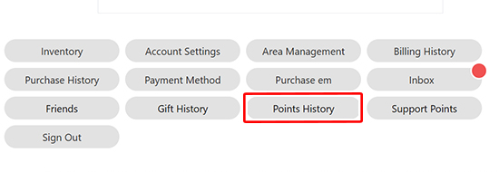 Points History button on My Page