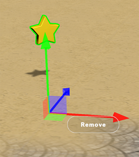 Removing a Gift Item from area using the Map Editor